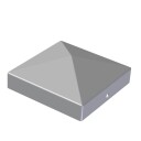 Jabo Stolpehatt Galvanisert 96x96mm