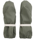 CeLaVi Pu Mittens W. Taffeta Lining   Khaki green   4 6Y