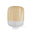 Forestier - Bamboo Bordlampe M White