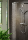 Hansgrohe Raindance Select S Takdusjsett 150cc Svart