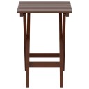  Sammenleggbart sidebord brun heltre poppeltre 4008872