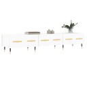 vidaXL TV-benk hvit 150x36x30 cm konstruert tre 8720845945015
