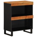 vidaXL Sideskap 60x33x75 cm heltre akasie