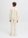 Jack & Jones Junior Antique White Jornorrebro Emb Sweat Crew Noos Jnr 140