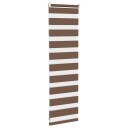  Sebragardin brun 50x100 cm stoff bredde 45,9 polyester
