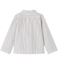MarMar Skjorte Tovas Blue Iris Stripe MarMar 12 år 152 Skjorte Blå Brun Hvit
