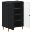 vidaXL Sko Skap ALKMAAR 59,5 x 39,5 x 90 cm Konstruert tre Svart