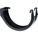 Plasthette til klippejern 10" svart black