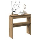  Konsollbord artisan eik 102x30x80 cm konstruert tre 8721158439802