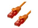 ProXtend - Koblingskabel - RJ-45 (hann) til RJ-45 (hann) - 75 cm - 6 mm - UTP - CAT 6 - halogenfri, uten hindringer, flertrådet - oransje