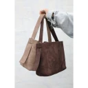 Becksöndergaard Vesken Suede Fraya Small Bag Brun