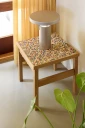 Hübsch Confetti Side Table Multicolour   40X40X38CM