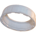 Purus Ø32 mm Hvit Omløpsmutter for Hydraulikk med Tett Tilkobling