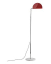 Dcw Éditions DCWéditions Mezzaluna Gulvlampe Krom/ Rød