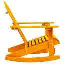vidaXL Adirondack gyngestol for hage heltre gran oransje