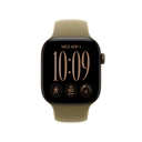 Apple Watch Series 12 42mm Smartklokke med Mørk Bronse Aluminium og Oliven Sport Band