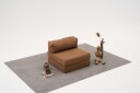 1 seters sofa Atelier Del Sofa Comfort Rest Brun  