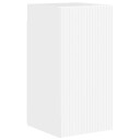  TV Veggskap Glanset Hvit 30 x 31 x 60 cm Konstruert tre