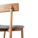Muubs Tetra Dining chair Nature / Concrete