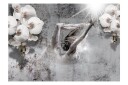 Fototapet Arrangement With Orchid 200x140 - Artgeist sp. z o. o.