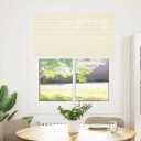  plisségardin krem 105x100 cm Stoff Bredde 104,4 Polyester