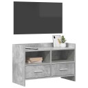  TV skap 71,5 x 33 x 47 cm Betonggrå Konstruert tre