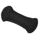  Arbeidstau svart 8 mm 100 m polypropylen