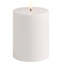 Uyuni LED kubbelys, utendørs, batteri, hvit, Ø10,1xH12,8 cm