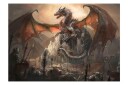 Fototapet Dragon Castle 150x105 - Finnes i flere størrelser