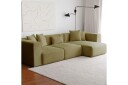 Yolo Sofa med Divan 6 sits   Khaki