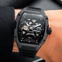 Paul Rich Astro Skeleton Black PR20095 - Herre - 43 mm - Analog - Automatisk - Mineralglas