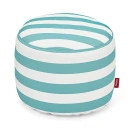 Fatboy Point outdoor pouf stripe azur