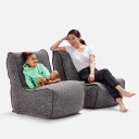 Twin Couch Modulsofa Luscious Gray Grå