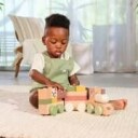 Tiny Love Stabletog / Wooden Stacking Train Boho Chic
