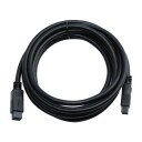 ELETRA IEEE 1394B 9P M 3M KABEL, SVART