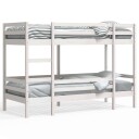  Køyeseng hvit 75x190 cm heltre furu 8721102803598