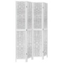  Romdeler 4 paneler hvit heltre keisertre 8721012073722