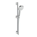 Hansgrohe Croma Select E 1jet dusjsett 650 mm, Hvit/Krom
