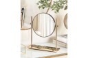 Sminkspegel Beliani Finistere GOLD\|\|Black  