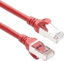 ACT Nettverkskabel Cat6A S/FTP TPE RJ45 Ultrafleksibel 3 m Rød