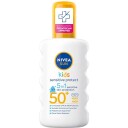 Nivea Sun Kids SPF50+ Sensitiv Spray med Aloe Vera, 200 ml