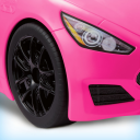 Barbie Bil Rosa Cabriolet 2-Seter