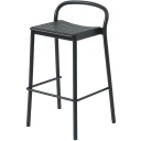 Muuto Linear Steel Barkrakk Anthracite Black