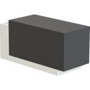 Frost dørstopper 5002 matt hvit