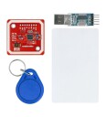 NFC / RFID-modul 13,56 MHz I2C/SPI – sett inkl. kort og nøkkelring