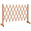 vidaXL Espaliergjerde oransje 150x80 cm heltre gran