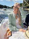 Du Store Alpakka 130 03d Tresser cardigan Sterk