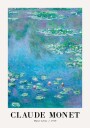 Water Lilies 1919 Plakat by Claude Monet Plakat / 21x30cm