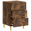  Nattbord Røkt Eik 43 x 39,5 x 66,5 cm Konstruert tre