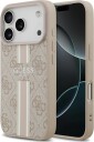 GUESS 4G Printed Stripes MagSafe Case for iPhone 17 Pro - Pink